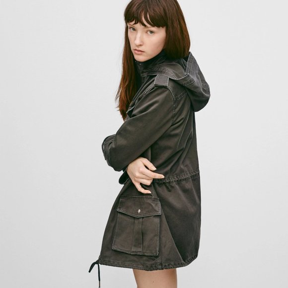 ARITZIA Talula Azure Skies Trooper Jacket - Picture 2 of 15